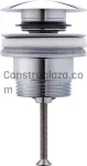 Desagüe para lavatorio 63.5 mm push tipo hongo cromo Universal Duravit 0050521000