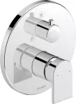 Mezclador para ducha monomando con desviador cromo Tulum Duravit TU4210012010 (NO incluye cuerpo interno)