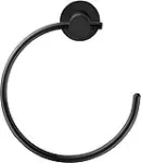 Toallero de manos anillo negro mate D-Code Duravit 0099214600