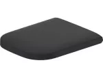 Asiento para Inodoro negro mate Happy D.2 Duravit 0064591300