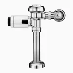 Fluxometro para inodoro con sensor a bateria 4.8 litros cromo Regal Sloan 111-1.28-SFSM / 3080058