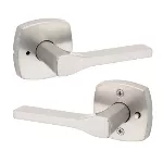 Cerradura de privacidad niquel satinado 15 Tripoli Kwikset 97300-954