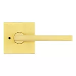 Cerradura de privacidad dorada 4 Halifax Kwikset 97300-967