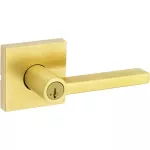 Cerradura con llave dorada 4 Halifax Kwikset 97402-933