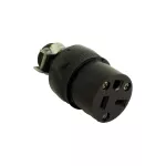 Toma de hule con abrazadera 20V 125-250V UL 3 huecos para extension Eagle 2228