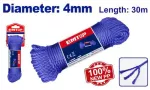 Cuerda pp monofilamento torcido 4 mm 30 metros Emtop EMRZ1304