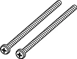 Repuesto tornillo de fijacion Easy-Fit corto Tece 9820574