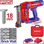 Clavadora industrial inalambrica 20V para concreto (clavos ST 18 mm) Emtop ELSTLI3805 (NO incluye cargador y bateria)