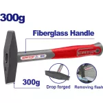 Piqueta albañil doble filo 300 gr Emtop EMHM1333