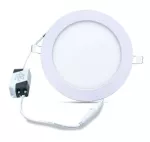 Lampara empotrada redonda dimeable LED 18W 127V 3000K 1200lm blanco Bucaramanga II Tecnolite 18DYDLED430MV30B