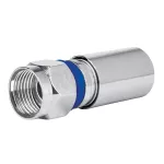 Fitting de presion para cable coaxial RG6 volteck COCO-6RI / 48328 (2 por paquete)