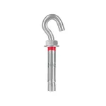 Anclaje expansivo 12 x 75 mm con tornillo ojo abierto Fiero TAE-12X70A / 47566 (2 por paquete)