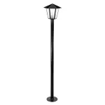 Lampara para exterior poste E27 60W 100-240V IP54 (280 x 290 x 2160 mm) negro Colonial Blumenau 172500-01