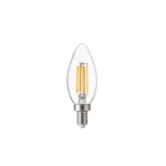 Bombillo LED vintage E12 C35 4.5W 127V 2700K 420lm (tipo vela) Tecnolite 4DEIC12LEDF27V