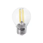 Bombillo LED vintage E27 G45 4.5W 127V 2700K 420lm (tipo globo) Tecnolite G45D-LEDF/001/27
