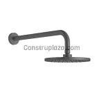 Cabeza de ducha redonda 200 mm (8") con brazo de pared gun metal Coty Franz Viegener Z120.PR0-20-GM