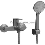 Ducha monomando cuerpo externo con lavapie gun metal Coty Franz Viegener Z310/D9-GM