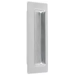Tiradera empotrada rectangular cromo brillante Hermex JALE-31 / 46238