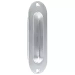 Tiradera empotrada ovalada cromo brillante Hermex JALE-32 / 46239