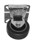Rueda fija plastica PP negra 50 mm 40 kg Tente T10206 / 1478 PAO 050 P40