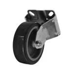 Rueda fija plastica PP negra 75 mm 60 kg Tente T10207 / 1478 PAO 075 P40