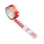 Cinta de empaque 48 mm x 150 m “Fragil” Truper CFR-150 / 103041