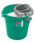 Balde plastico con escurridor 9 litros Novica BT2021