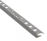 Perfil canto esquinero plastico 12 mm x 2.5 metros grafito (#86) Novosuelo Maxi Emac NSUMX8612