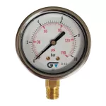 Manometro inoxidable con glicerina 0 a 150 psi Genebre