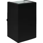 Lampara de pared 2 luces GU10 100-240V (82 x 160 mm) negro mate Quadro Dupla Blumenau 159611-01