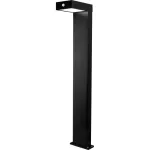 Lampara para exterior mini poste LED 10W 100-240V 3000K negra Blumenau 41050316