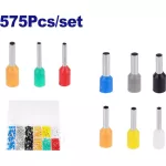 Juego de terminales tubular para cable de 575 piezas Emtop EMTT2B01