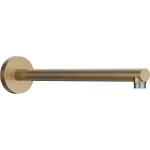 Brazo para ducha de pared redondo 390 mm bronce cepillado S Hansgrohe 24357140