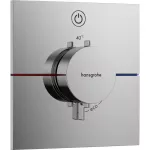 Mezclador para ducha termostatico con 1 funcion cromo ShowerSelect Comfort E Hansgrohe 15571000