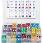 Juego de fusibles automotrices estandar y mini de 300 piezas Volteck FUSA-300 / 48302