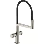Griferia para fregadero monomando alto 210 extraible acero inoxidable Talis Select M54 Hansgrohe 72861800