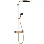 Columna de ducha 260 1jet con termostato bronce cepillado Pulsify S Hansgrohe 24220140