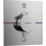 Mezclador para ducha termostatico 2 funciones cromo ShowerSelect Comfort E Hansgrohe 15572000
