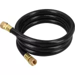 Manguera para gas PVC 3/8" x 1.5 metros con conexion negra Foset MGAN-15 / 40075