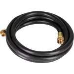 Manguera para gas PVC 3/8" x 3 metros con conexion negra Foset MGAN-30 / 40077