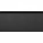 Rodapie PVC flexible con adhesivo 100 mm (3.5”) x metro Prime (negro)