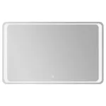 Espejo para baño rectangular con luz LED touch 3000-6500K (60 x 80 cm) esquinas redondeadas Prime