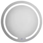 Espejo para baño redondo con luz LED touch 3000-6500K (50 cm) Prime