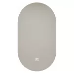 Espejo para baño ovalado con luz LED touch 3000-6500K (50 x 100 cm) Prime