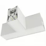 Accesorio conector T para lampara lineal 3CCT 3500-4000-5000K con modulo LED y cableado blanco Költz K-LED027