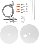 Kit para montaje suspendido 1.8 metros (6 pies) blanco Költz K-LED032