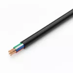 Cable para conexion de lampara lineal 5 hilos 300V UL negro 1.8 metros (6 pies) Költz K-LED035