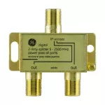 Distribuidor coaxial CATV splitter 1 entrada 2 salidas 2.3 GHz Pro Digital General Electric 33526