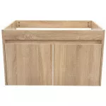 Mueble para lavatorio de empotrar 4001-80 (780 x 455 x 450 mm) marron claro Prime BC-80