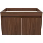Mueble para lavatorio de empotrar 4001-80 (780 x 455 x 450 mm) marron oscuro Prime BC-80ZD